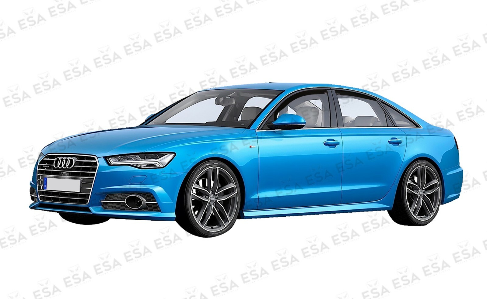 WIND RAIN SUN SMOKE GUARD DEFLECTORS FOR AUDI A6 C7 SALOON 20112018