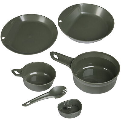 Wildo  Explorer Kit 6-tlg. Schale Teller Fold-A-Cup  Spork Geschirr Set Outdoor