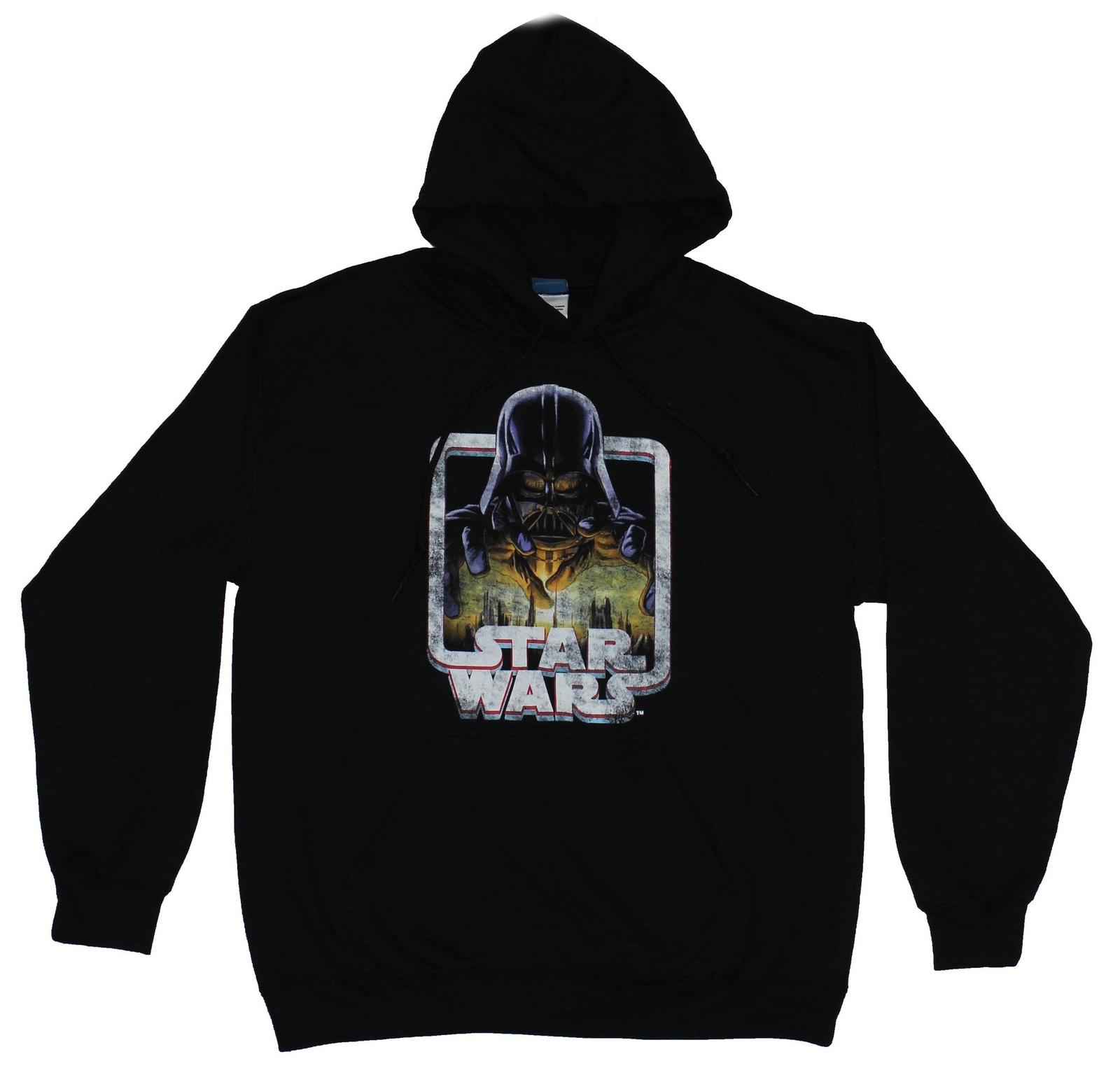 Star Wars Uomo Hoodie Sweatshirt - Distressed Reaching Darth Vader Image Star Wars Sweatshirt Uomo Hoodie Sweatshirt Wars - Distressed Reaching Darth Vader Image f4cbe7