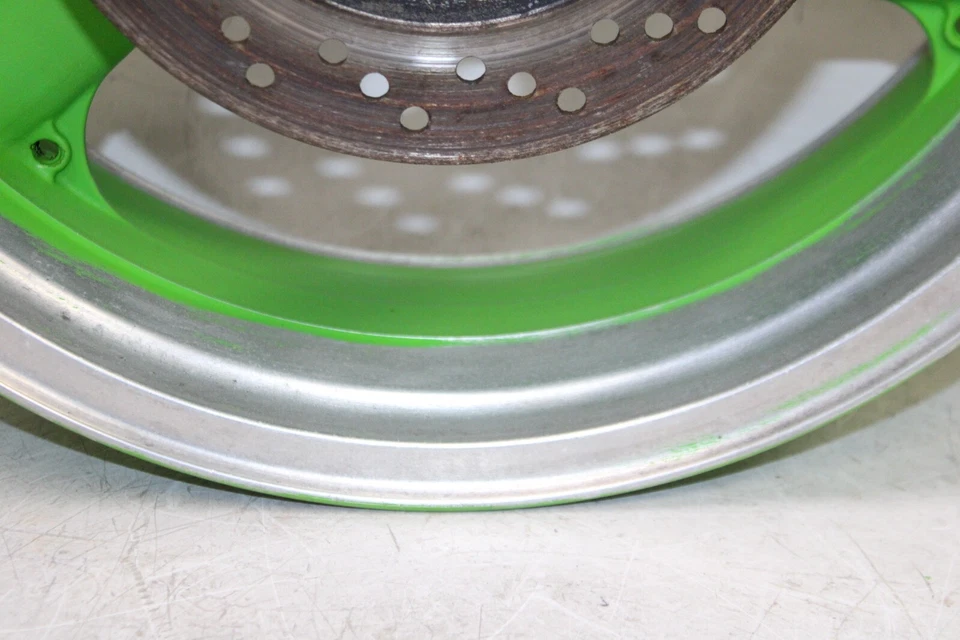 Llanta trasera 91-95 KAWASAKI NINJA ZX7 ZX750J OEM Foto 3 de 4