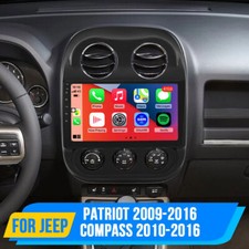 10.1" GPS Navi Player For Jeep Compass 2009-16 Car Radio Stereo Android15 4 64G
