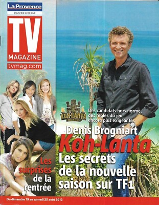 TV MAGAZIN Nr. 21164 18.08.2012 Denis Brogniart ''Koh-Lanta'' / Frauen aus dem Schuljahr