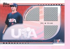 RICARDO JACQUEZ 2010 TOPPS USA BASEBALL ROOKIE TRIPLE JERSEY PATCH RC SP $12