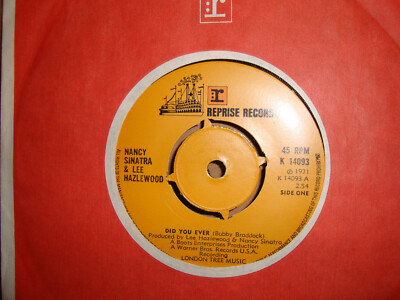 NANCY SINATRA & LEE HAZLEWOOD,  DID YOU EVER,  REPRISE RECORDS 1971 MINT UNPLAYE