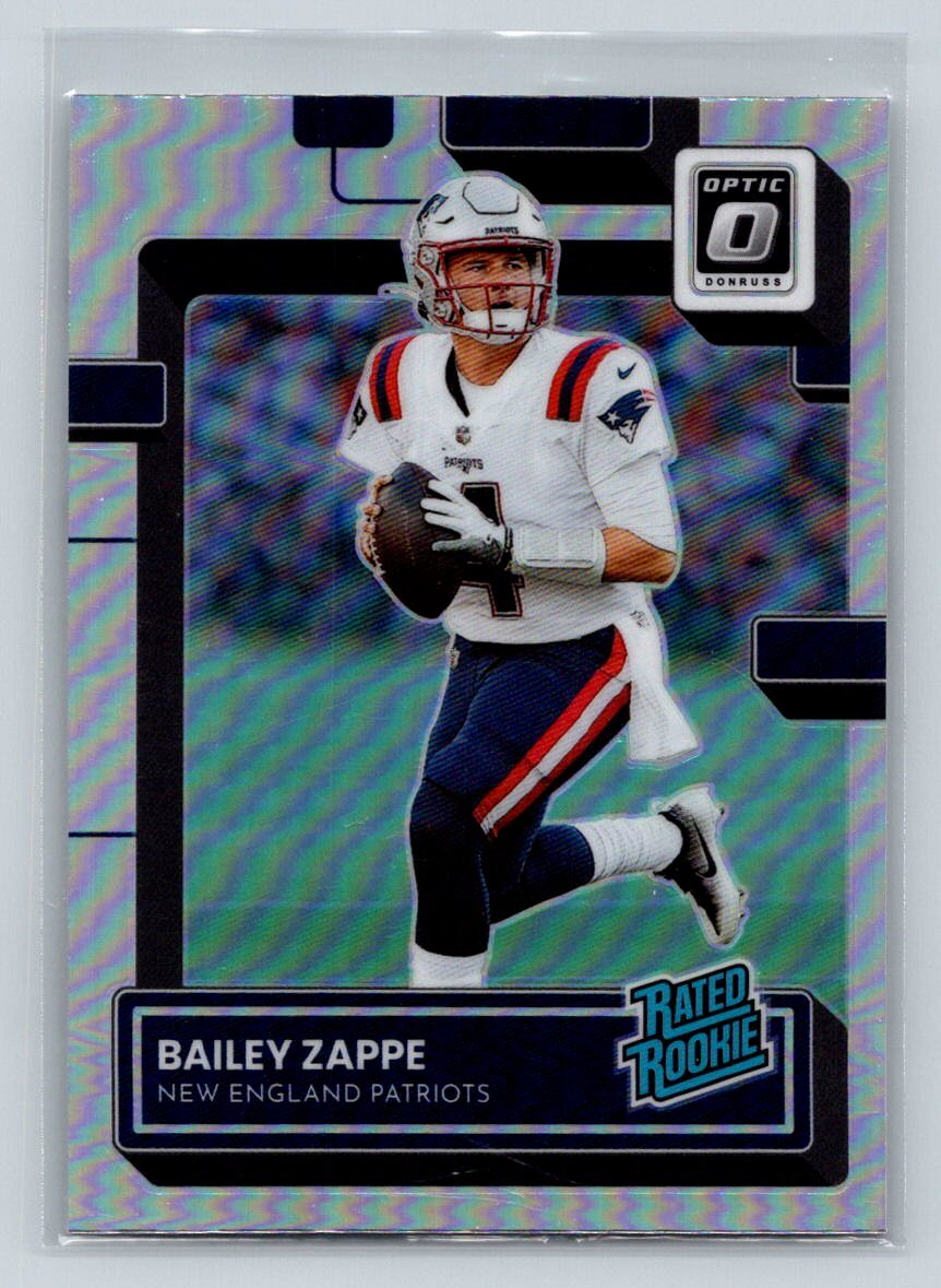 2022 Donruss Optic #229 Bailey Zappe Holo