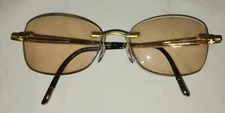 Silhouette 4427 20 6052 52-17 135 Rhinestone Eyeglasses 23k GP 