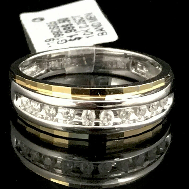 Mens channel online set wedding band
