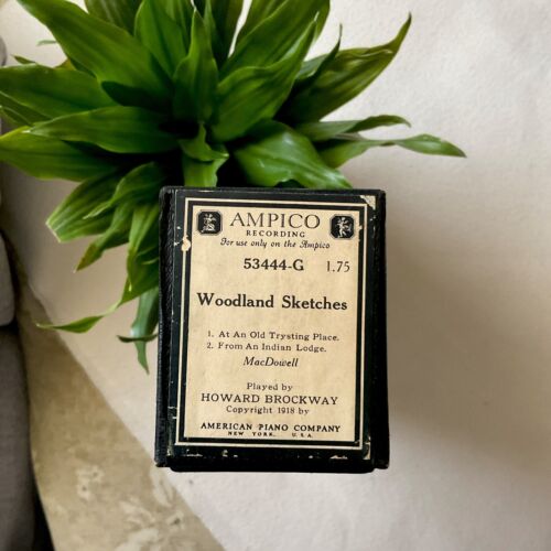 AMPICO 1918 53444-G Piano Roll Woodland Sketches Edward MacDowell