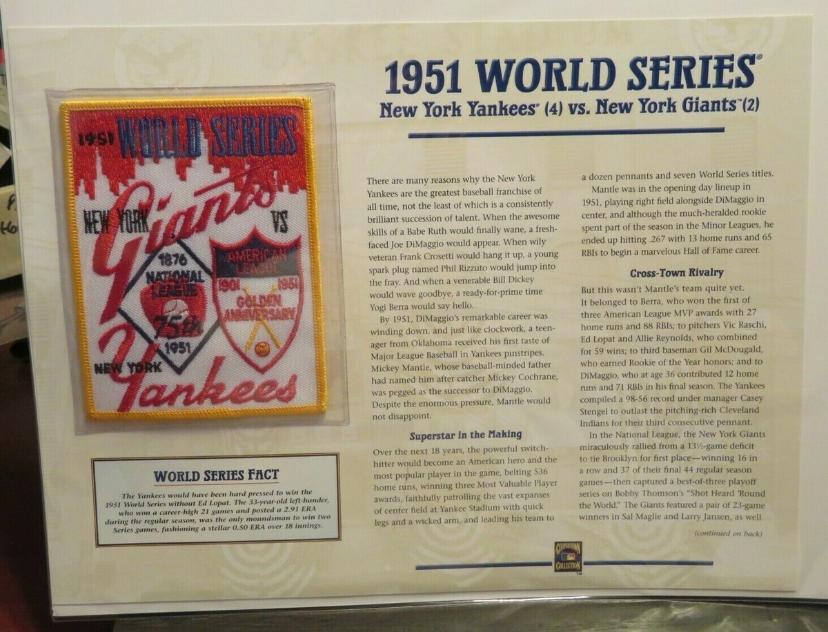 MLB 1951年ニューヨーク・ジャイアンツ ＋ Lサイズ 読売ジャイアンツ ニューエラ ネイビー×シルバー Old Logo G