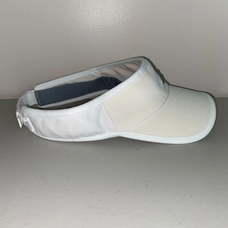 Adidas 3 Rayas Trifolio Adizero Visera Gorra Ajustable Correa Blanca Foto 4 de 4