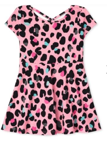NWT 2t O 18m-24 m leopard kitty cat cheetah twirl dress birthday childrens plac - Picture 2 of 7