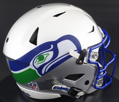 SEATTLE SEAHAWKS NFL Riddell SPEEDFLEX Authentic Gameday Football Helmet