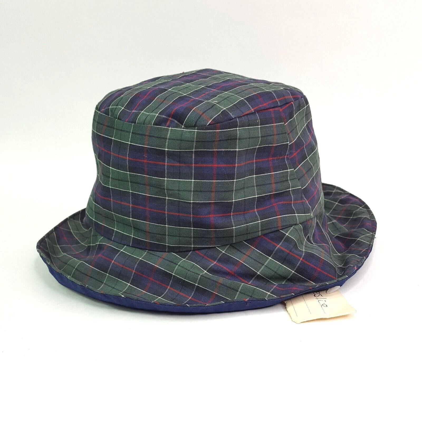 VTG Gore-Tex Reversible Bucket Hat Size Small Golf Outdoor Brim Crusher Cap Blue