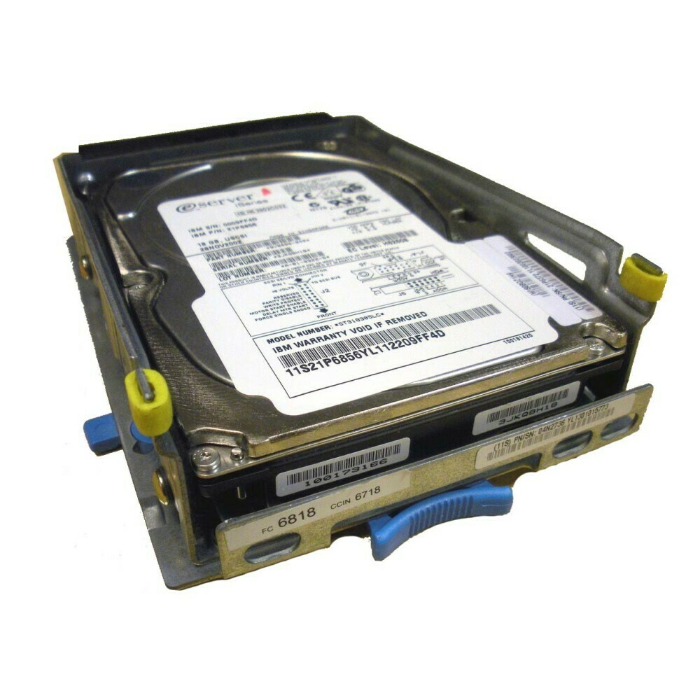 IBM 6818-9406 6818 17.54GB 10K SCSI Hard Drive AS/400 DASD | eBay