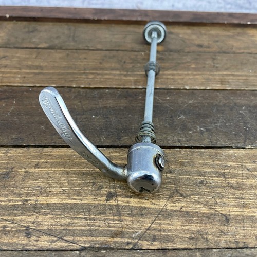 Vintage Campagnolo Skewer Rear 130 mm Curved Script Brev Camp Made In Italy C1 - Picture 4 of 8