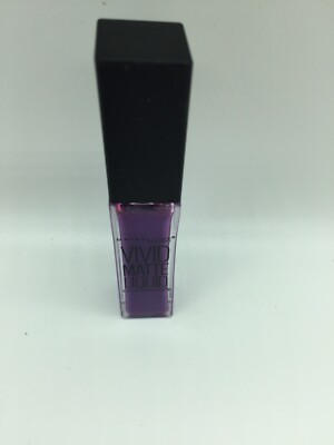  Maybelline Color Sensational Vivid Matte Liquid Lip Color #45 VIVID VIOLET