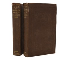 E.C. Gaskell The Life of Charlotte Bronte 1857 1st Ed Estate of Jerry Wald