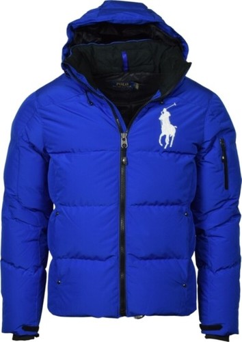 puffer polo jacket