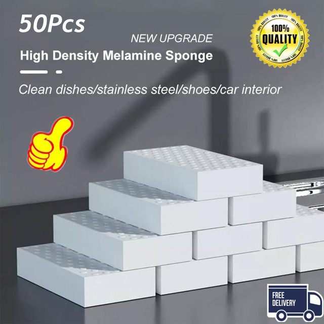 50x Foam Magic Sponge Eraser Melamine Cleaning Nano Kitchen Dish Cleaner 50x Foam Magic Sponge Eraser Melamine Cleaning Nano Kitchen Dish Cleaner