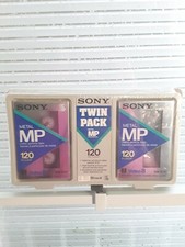 LOT OF 2  SONY METAL MP  P6-120MP VIDEO 8  CASSETTE TAPES SEALED