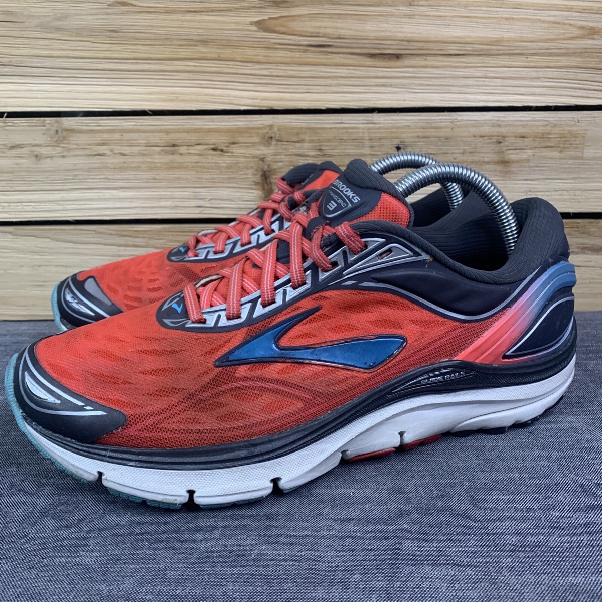 Brooks Transcend Women’s US B Athletic Running Shoe Sneaker Red