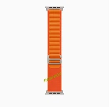 Apple Watch Alpine Loop (49mm) Ultra/Ultra 2 Orange Band - Medium Replacement