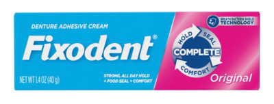 Original Fixodent Prothesenkleber 40 g -  für Voll- und Teilzahnersatz