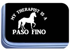 Paso Fino Horse Sticker Therapist os 624 6" Decal Sticker saddle horseshoe tack
