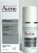 Avene Retrinal EYE Contour Care 15ml/0.5 oz Brand New in Box, Fresh Exp. 07/2027