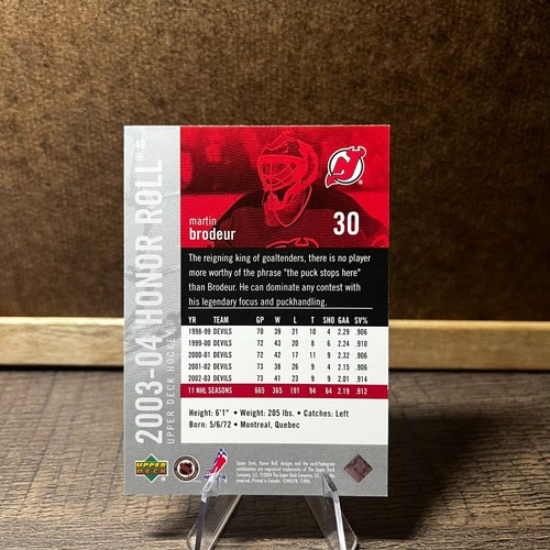 2003-04 Upper Deck Honor Roll Hockey - Pick a Card - Picture 90 of 172