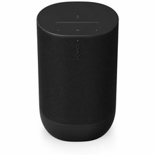 Sonos MOVE2US1BLK Move 2 Portable Durable Smart Speaker with Bluetooth and New