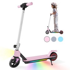 Commugo Kids Electric Scooter 130W 8.5 mph for Age 6-14 Electric Scooter UL 2272