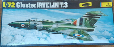 1:72 Gloster Javelin T.3  Heller  extrem selten