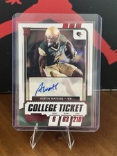 2021 Panini Contenders Draft Picks - College Ticket Autographs Austin Watkins...