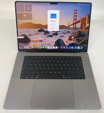 Apple MacBook Pro A2485 16.2" M1 PRO 16GB RAM 16-Core GPU - 512GB SSD - Grade C