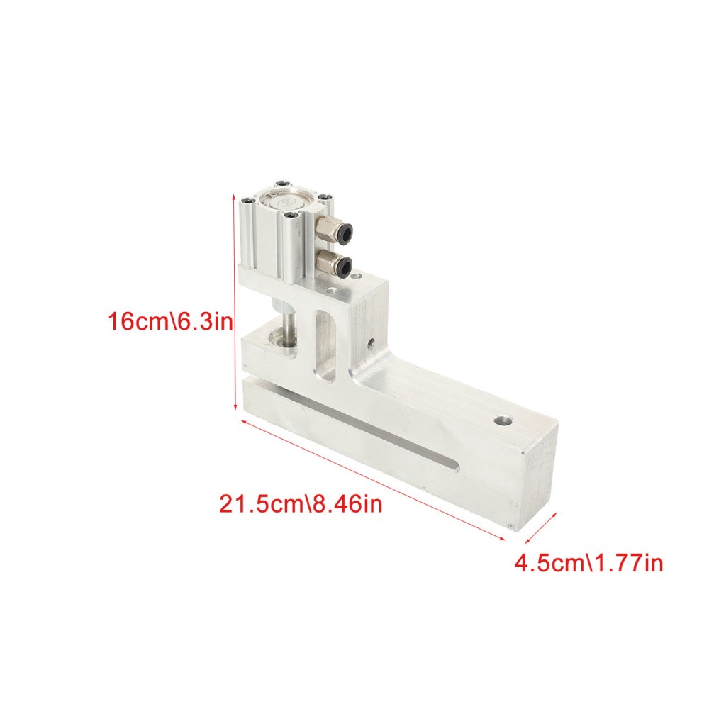 8MM Round Hole Pneumatic Puncher BOPP Plastic OPP Film Bag Punching Machine 