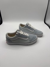 Vans Old Skool Light Blue Suede and Canvas Sneakers Size 5 US Men / 6.5 US Women