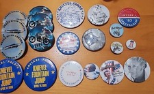 Lot Of 20 EVEL KNIEVEL Button Pins RARE SNAKE RIVER CANYON JUMP TV CREW PIN