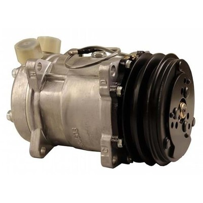 8814525A Sanden SD5H14 Compressor, w/ 2 Groove Clutch - Fits White