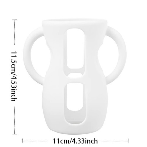 Fundas de silicona 240 ml con asas para biberón de vidrio natural AventNatural  - Imagen 28 de 31
