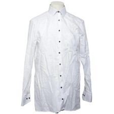 Olymp Luxor, Smokinghemd, Größe: 42, LUXOR MODERN FIT, Weiß, Baumwolle #pQ0