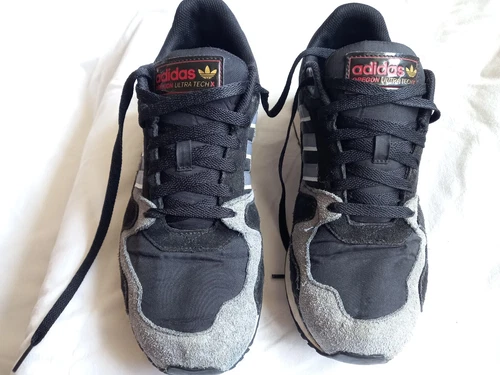 Adidas Scarpe da Ginnastica Uomo Grigio Nero Oregon ULTRA Tech