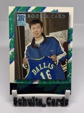 2000-01 Topps Reserve RARE ROOKIE RC Wang Zhizhi /1499 Dallas Mavericks
