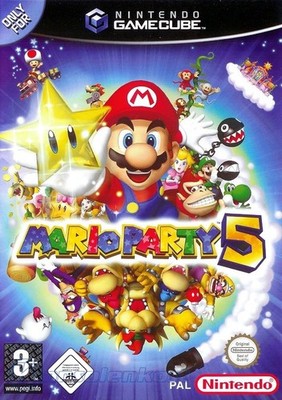 Nintendo GameCube Spiel - Mario Party 5 DE/EN nur CD