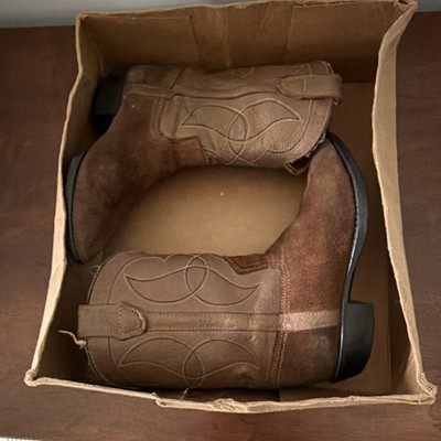 Boots Brown Western  Kids' vintage antique boots from the 1970s do not wear