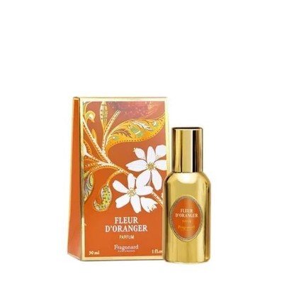 Fragonard Fleur d'Oranger | Bergamot Orange Blossom Musk | 30ml Gilded Bottle