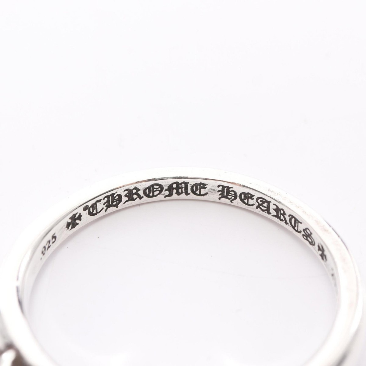 CHROME HEARTS Baby Classic Floral Cloth Ring #11.5 US size