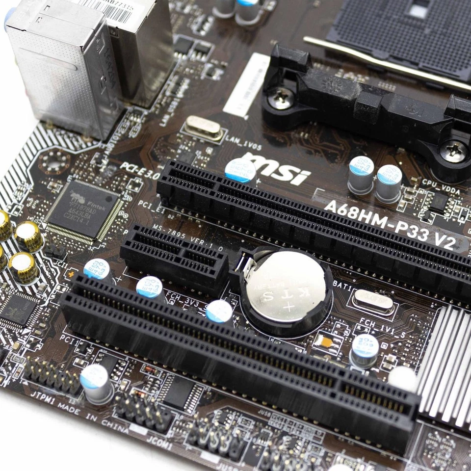 Placa Base Msi A68hm-P33 V2 Socket Amd Fm2+ 2 Ranuras Ddr3 Matx Reacondicionado - Imagen 4 de 4