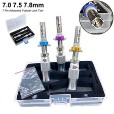 3PCS Tubular 7 Pins Tools Stainless Adjustabl...