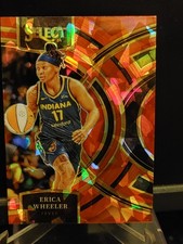Erica Wheeler 2024 Panini Select Red Cracked Ice Prizm #152 - Indiana Fever